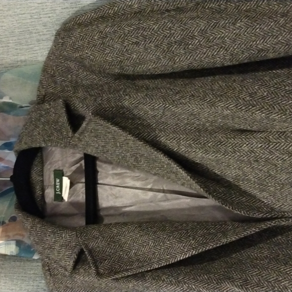 J Crew Grey Wool Blazer size 0 - Picture 3 of 8
